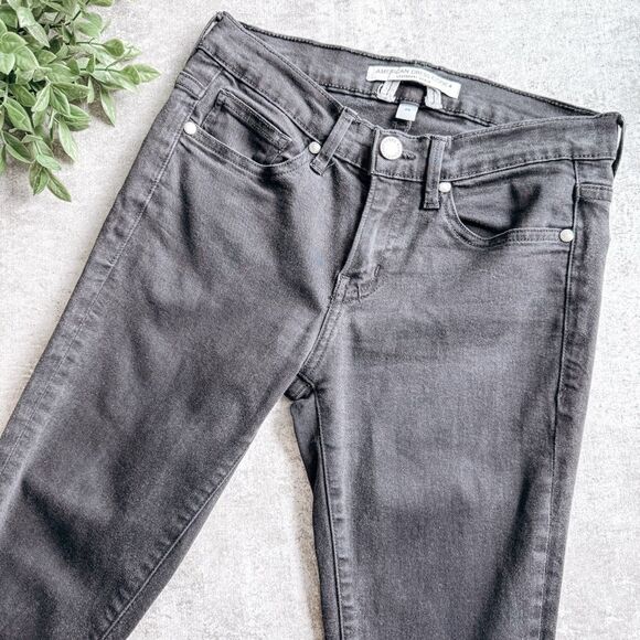 American Dress Code Denim - American Dress Code Mid Rise Skinny Jean Black Size 25